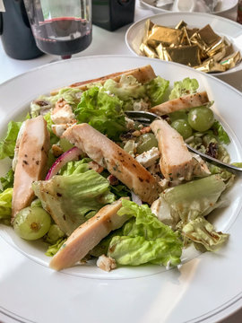 Chicken Salad with Green Grapes