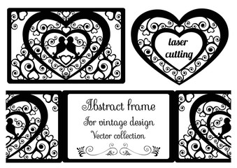 template for cards for laser cutting