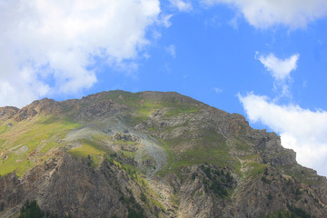 Fototapeta na wymiar mountains and rocks in summer