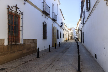 streets in the town of Villanueva de Los Infantes, in Spain.