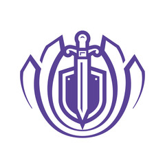 Shield and sword sign