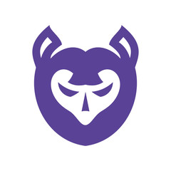 Devil head sign