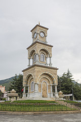Fototapeta na wymiar An image of clock tower in Afyon,Turkey