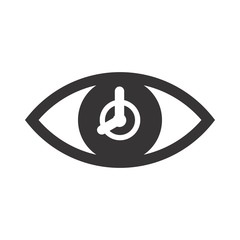 Eye logo. Seeing Symbol. Investigation icon. Vector eps 08.