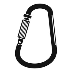 Carabine icon. Simple illustration of carabine vector icon for web design isolated on white background