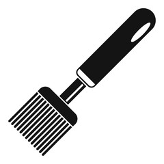 Honey steel tool icon. Simple illustration of honey steel tool vector icon for web design isolated on white background