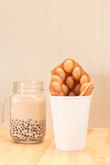 Traditional Hong Kong waffle soft and crunchy from oven, Hong Kong Egg,egg puff