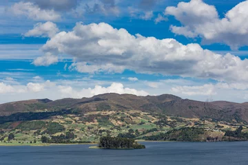 Foto op Canvas Laguna de Tota Lake  Boyaca in Colombia South America © snaptitude