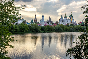 Summer view of the Izmaylovsky Kremlin