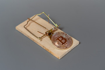 Money in a mousetrap