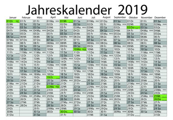 ties&ore Kalenderbuch Streifen blau Kalender 2019 PDF