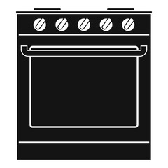 New oven icon. Simple illustration of new oven vector icon for web design isolated on white background