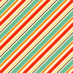Diagonal striped vector seamless pattern