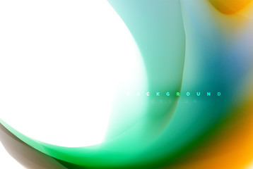 Holographic paint explosion design, fluid colors flow, colorful storm. Liquid mixing colours motion concept, trendy abstract background layout template for business presentation, app wallpaper banner