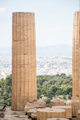 The Acropolis in Athens, Greece