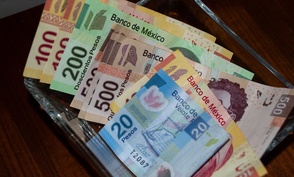Billetes peso mexicano