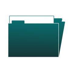 Folder with documents vector illustration graphic design