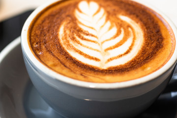 Coffee, energy to work in the morning. Have a break, food and beverage concept.