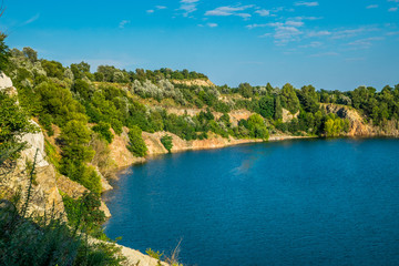 Obraz premium Picturesque mountain lake in Colorado, USA