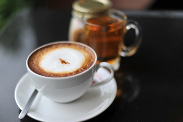 Coffee, drink in the morning.