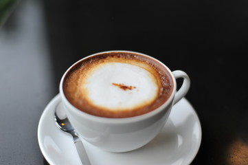 Coffee, drink in the morning.