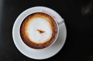 Coffee, drink in the morning.