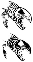 Fish skeleton