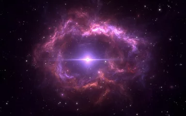 Planetarischer Nebel mit weißem Zwerg. Zur Verwendung mit Projekten in Wissenschaft, Forschung und Bildung. © Peter Jurik
