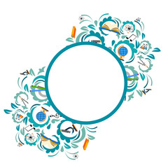 school background with tree