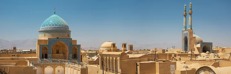Fotobehang Midden-Oosten Yazd Iran-panorama