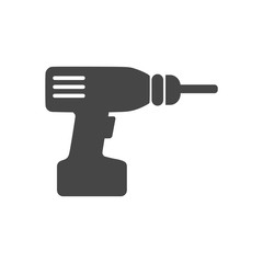Drill icon, simple vector icon