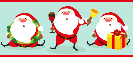 Santa Claus, Christmas set