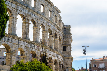 Obraz premium The Pula Arena - Pula, Croatia