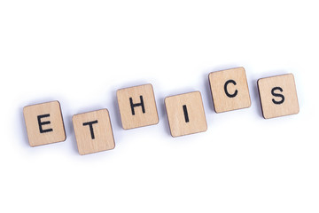The word ETHICS