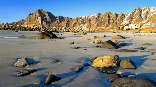 North Norway, Nord Norge, Vesteralen, Andenes, Bleik, 