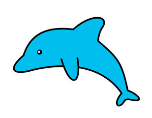 イルカ光(水色)