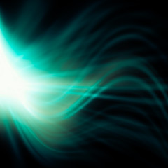 Green abstract background