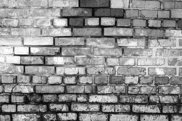 Brick texture with scratches and cracks