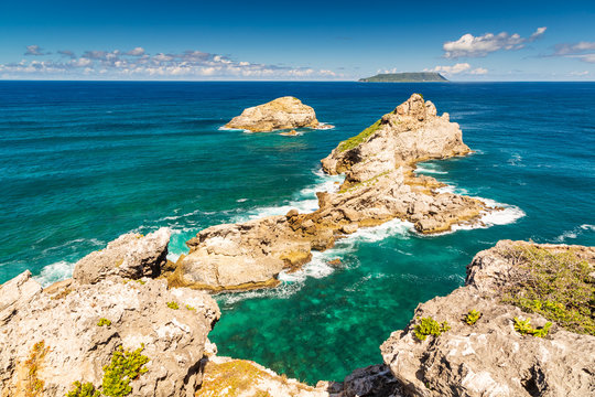 Caste Point, Pointe des Colibris, Guadaloupe, Caribbean