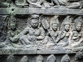 Details of Asian architectural background