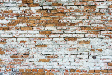 Old brick wall. Place for your text.