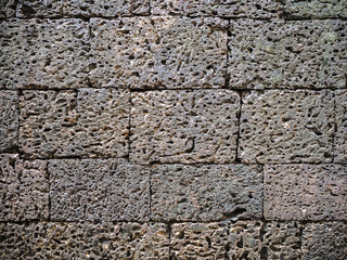 Wall of the ancient Angkor Temple