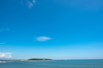 宮崎木崎浜海岸と夏空41