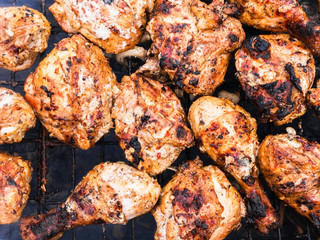 Grilled chicken legs
