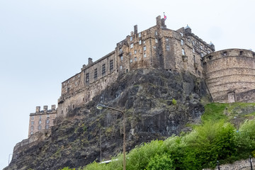 Fototapeta na wymiar Ediburgh Castle, Scotland
