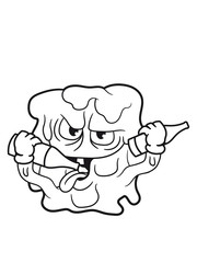 alkohol bier saufen trinken durst flasche betrunken party bazille virus bakterie ansteckend krank monster schleimig schleim ekelig horror halloween böse frech comic cartoon clipart