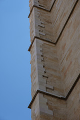 Fototapeta na wymiar Fassade Kathedrale in León, Castilla y León, Spanien