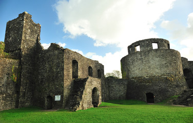 Fototapeta na wymiar Dinefwr Castle, Llandeilo.