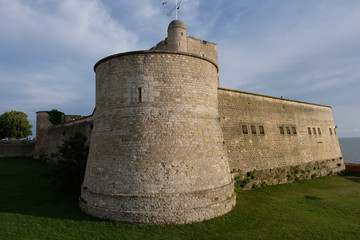 Fototapeta na wymiar Festung in Fouras, Nouvelle-Aquitaine, Frankreich