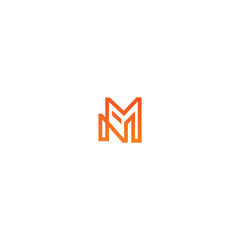 M N logo vector